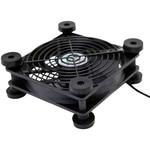 BIGFANシリーズ アイディア次第でどこでも使えるUSB扇風機 12cmゴム脚・スイッチつきモデル タイムリー