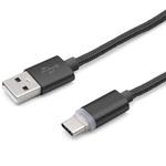 充電お知らせ機能付き [USB-C ⇔ USB-A]2.0ケーブル 充電・転送 タイムリー