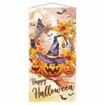 秋のディスプレイ用品 ハロウィンタペストリー ハロウィンオータムリース ストア・エキスプレス