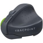 トラベリングマウス TRACPOINT グレー/ライムグリーン SM601 [Bluetooth] Swiftpoint