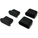 USB C(オス)用防塵カバー TYPE-Cセット オス/メス セット Type-C(オス用)x2 + Type-Cツマミ無し(メス用)x2 エスエスエーサービス