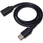 USBケーブル USB2.0 TYPE-C延長ケーブル 50CM Type-C(メス) /Type-C(オス) エスエスエーサービス