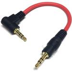 ST35-AM01RL オーディオケーブル 3.5MM 3極ステレオケーブル 片Lオス - オス 3.5mm 3極ステレオミニプラグ(L型オス) ー3.5mm 3極ステレオミニプラグ(オス) エスエスエーサービス