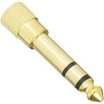 ST35F-ST63M オーディオ変換コネクタ 3.5MM 3極ステレオ(メス) ー6.3MMステレオジャック(オス) 変換コネクタ エスエスエーサービス