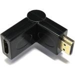 SHDM-HDAFL 映像系変換コネクタ HDMI(メス) → HDMI(オス)180度可動コネクタ HDMI(オス) / HDMI(メス) エスエスエーサービス