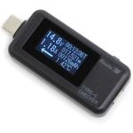USB Type-C電圧・電流チェッカー 双方向入力・画面回転・多機能表示 ルートアール