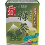 20P宇治抹茶入り緑茶三角ティーバッグ 国太楼