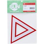 ステッカー トレーラー用 (白) SUN