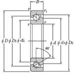 ボールねじ支持用軸受 2A-BST形 NTN(エヌティーエヌ)