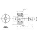 カムフォロア KRU形 NTN(エヌティーエヌ)