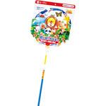 昆虫網のびっこネオ Nブルー 10本組 あみのエーワン