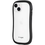 LN-IM23VMFGY iPhone 15 iPhone14 耐傷・耐衝撃ハイブリッドケース ストラップホール付 TPU LEPLUS NEXT