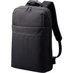 BM-BPTHBK リュック 12L 薄型 撥水加工 15.6インチノートPC 収納可 通勤 通学 ビジネスバッグ エレコム