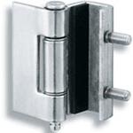 B-1063-1 ステンレス 重量用裏蝶番(L=80、軸Φ8) TAKIGEN(タキゲン)