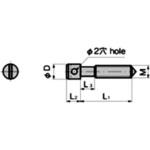 C-210-6 封印ビス(M4、首下長L1=10) TAKIGEN(タキゲン)