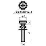 C-1029-TR6-5-35 キャップ付化粧ビス用ビス(M5X35) TAKIGEN(タキゲン)