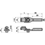C-1040-J-4 ステンレス ジョイント金具(Φ4用) TAKIGEN(タキゲン)