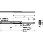 小型スライドレール(L100) TAKIGEN(タキゲン)