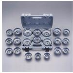 EA604AP-1 21個組 カップ型オイルフィルターレンチセット エスコ