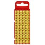 561-01002 WIC1-B，C，U，V，W，P，D，F，I，M-PA66-YE 561-01002 WIC1-B C U V W P D F I M-PA66-YE ケーブルマーカー 黄 なし 1袋 200個入 ヘラマンタイトン(タイトン)