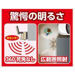 EA864CB-163A AC100V/30.0W LEDセンサーライト 3灯 エスコ