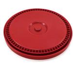 トスロン密閉容器 丸形SN-13用フタ【赤】 トスロン