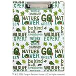 ST-ZE0018 エリックカール クリップボード NATURE LOVER ホワイト セントレディス