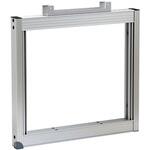 FOTO-5450RA オープンラック W540×H539×D49mm B2アルマイト 摂津金属工業