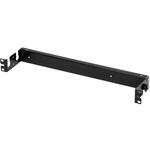 DZO-1UPN1 コンセントバー取付パネル W480×H43.7×D102.6mm ブラック 摂津金属工業