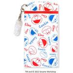 ST-ZSS0003 セサミストリート 胸ポケット用ペンケース Elmo&Cookie レッド&ブルー セントレディス
