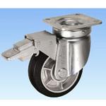 RGJHB-150 重荷重用ゴム車輪 自在スラストB付 ヨドノ