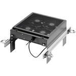 RAFF-500 フリアクファンユニット W390×H80×D430mm ブラック 摂津金属工業