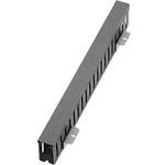 NPCD-3060-400B 縦型ケーブルダクト W52.8×H396×D62mm グレー 摂津金属工業