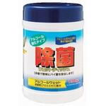 除菌アルコールウェットティッシュ ボトル 130枚入 ペーパーテック