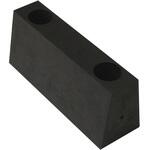 NO.10 当りブロック 角 65×45×150mm オーサカゴム