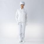FH249C-01 5L 防塵上着 白 5L 内ポケット 東洋リントフリー