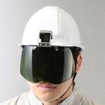 EA800PB-23 溶接用フェイスプロテクター ヘルメット取付型 エスコ