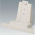 B4308117 立掛けベース W228×H148×D120mm 0.165kg オフホワイト OKW (ENCLOSURES)