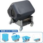 RS-102 ステンレス けいしゃ 液出すキャリー 角型ポリ缶(正角缶)用 エム・あい
