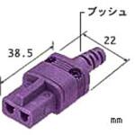 熱電対コネクタ ASPプラグ 熱電対の種類：Eタイプ 形状：M ASP-Eシリーズ 安立計器