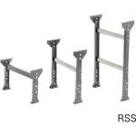 グラビティ用脚 フリーローラ RSS脚 固定脚 スチール製 オークラ輸送機