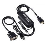 VGA to HDMI 変換ケーブル 音声伝送 ZART