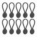 マグネットクリップ シリコンタイプ 10個セット ZART
