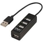 USB2．0 4ポートハブ/15cm ナカバヤシ