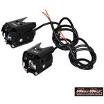 汎用 フォグランプ 12-24V対応 15W 3000LM 発光色切替 ホワイト/イエロー 2個セット MAD MAX(マッドマックス)