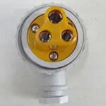 大阪電機製 3Pプラグ 防水レセプタクル マリンテック