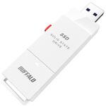 SSD-SCT1.0U3-WA PC対応 USB3.2(Gen2)TV録画 スティック型SSD ホワイト Type-C付属 SSD-SCTシリーズ BUFFALO(バッファロー)