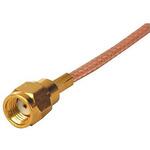 142-4403-001 RF 同軸 SMA RP プラグ 50 Ω クリンプ CINCH CONNECTIVITY SOLUTIONS