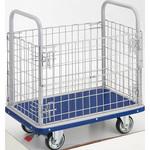 プレス製運搬車ドンキーカート(金網付タイプ) TRUSCO
