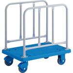 樹脂製運搬車グランカート サイレント(サイドハンドルタイプ) TRUSCO